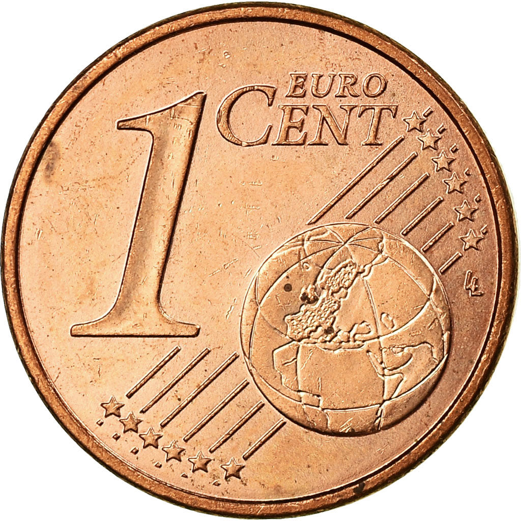 Monaco, Euro Cent, 2001, AU(55-58), Copper Plated Steel, KM:167