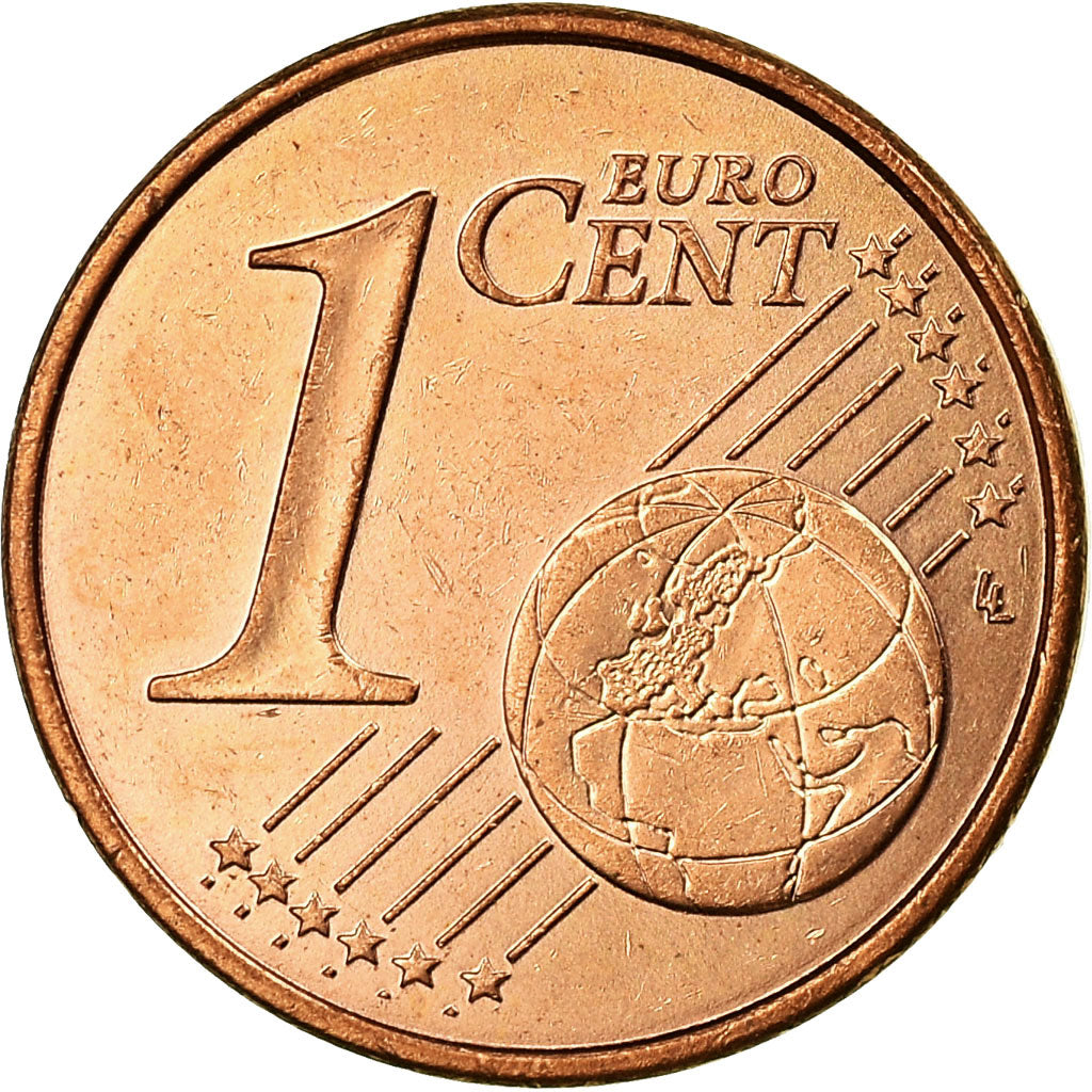Monaco, Euro Cent, 2001, AU(55-58), Copper Plated Steel, KM:167