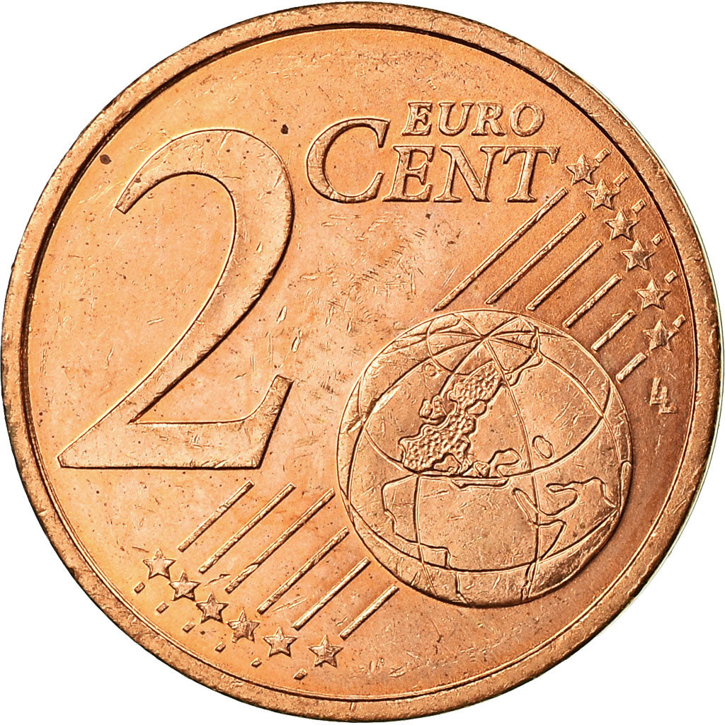 Monaco, 2 Euro Cent, 2001, SPL-, Acciaio placcato rame, KM:168