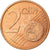 Monaco, 2 Euro Cent, 2001, VZ, Copper Plated Steel, KM:168