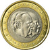 Monaco, Euro, 2001, UNZ, Bi-Metallic, KM:173