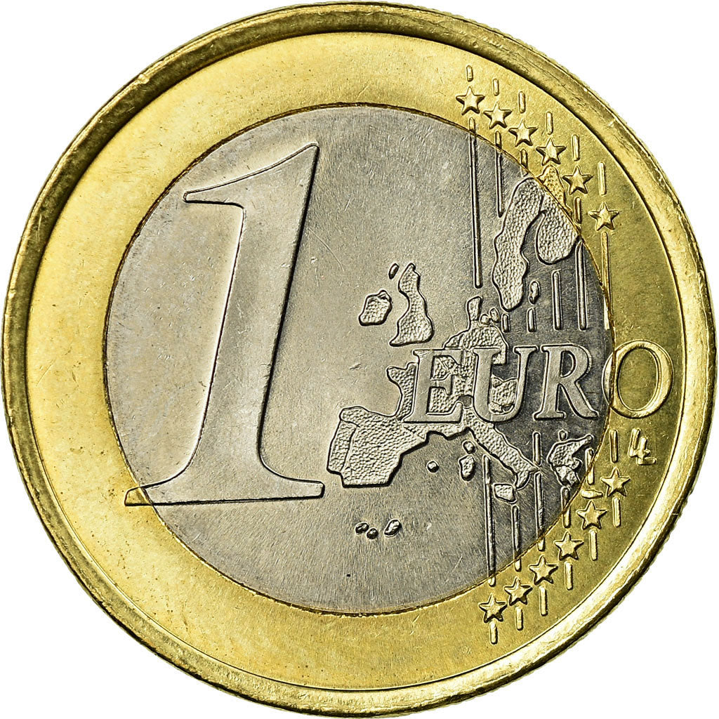 Monaco, Euro, 2001, UNZ, Bi-Metallic, KM:173