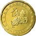 Monaco, 20 Euro Cent, 2002, AU(55-58), Brass, KM:171