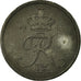 Coin, Denmark, Frederik IX, 2 Öre, 1966, Copenhagen, VF(30-35), Zinc, KM:840.2