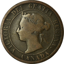 Coin, Canada, Victoria, Cent, 1896, Royal Canadian Mint, Ottawa, VF(20-25)