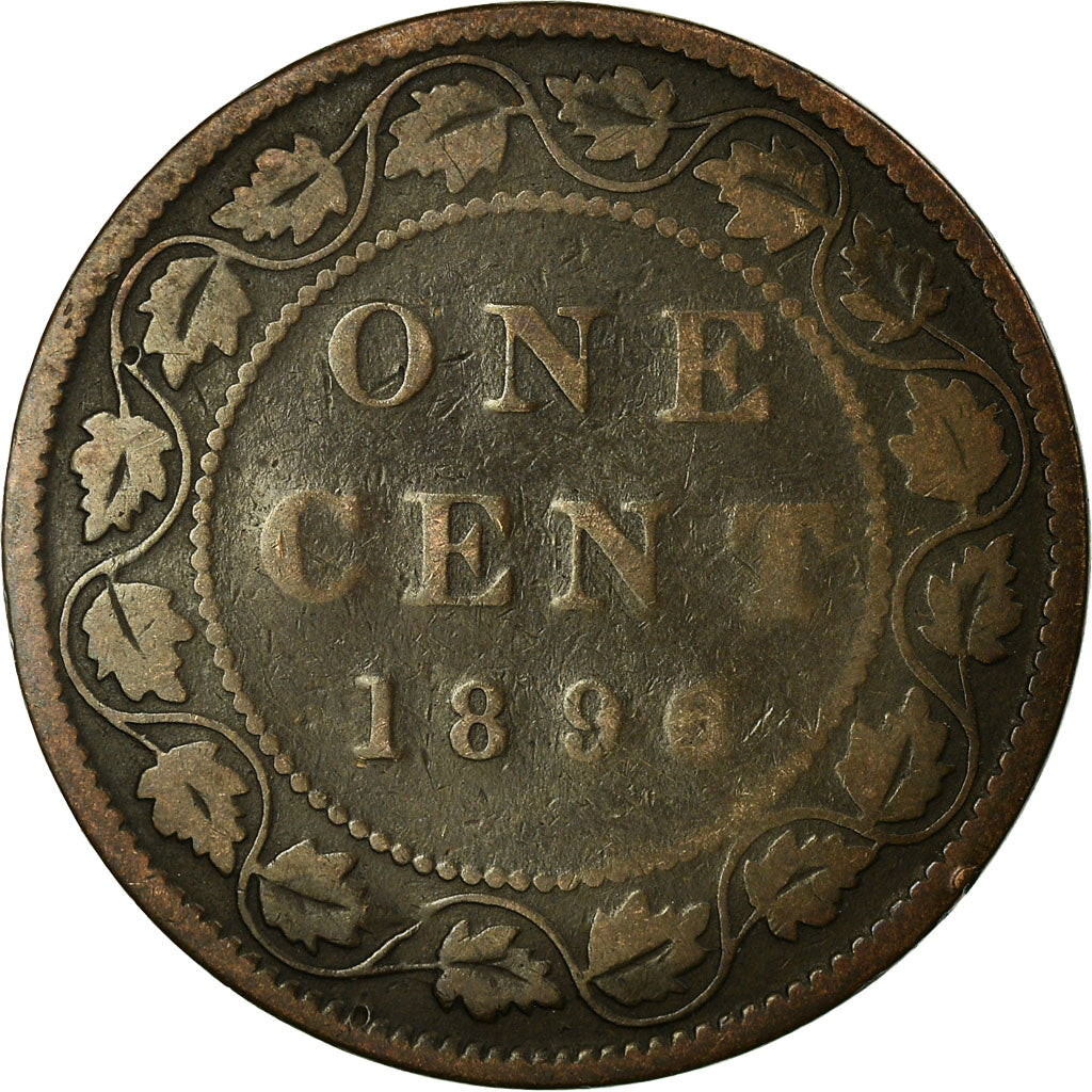 Coin, Canada, Victoria, Cent, 1896, Royal Canadian Mint, Ottawa, VF(20-25)