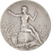 France, Médaille, La Vigne, Gevrey-Chambertin, 1908, Prud'homme.G, SUP+, Bronze