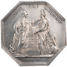 France, Bank, Token, AU(55-58), Silver, 24.46