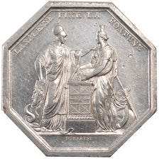 France, Bank, Token, AU(55-58), Silver, 23.80