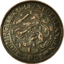 Coin, Netherlands, Wilhelmina I, Cent, 1921, VF(30-35), Bronze, KM:152