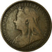 Coin, Great Britain, Victoria, Penny, 1896, VF(20-25), Bronze, KM:790