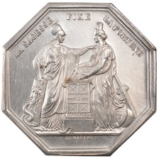 France, Bank, Token, AU(55-58), Silver, 26.34
