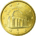 San Marino, 10 Euro Cent, 2007, MS(63), Brass, KM:443