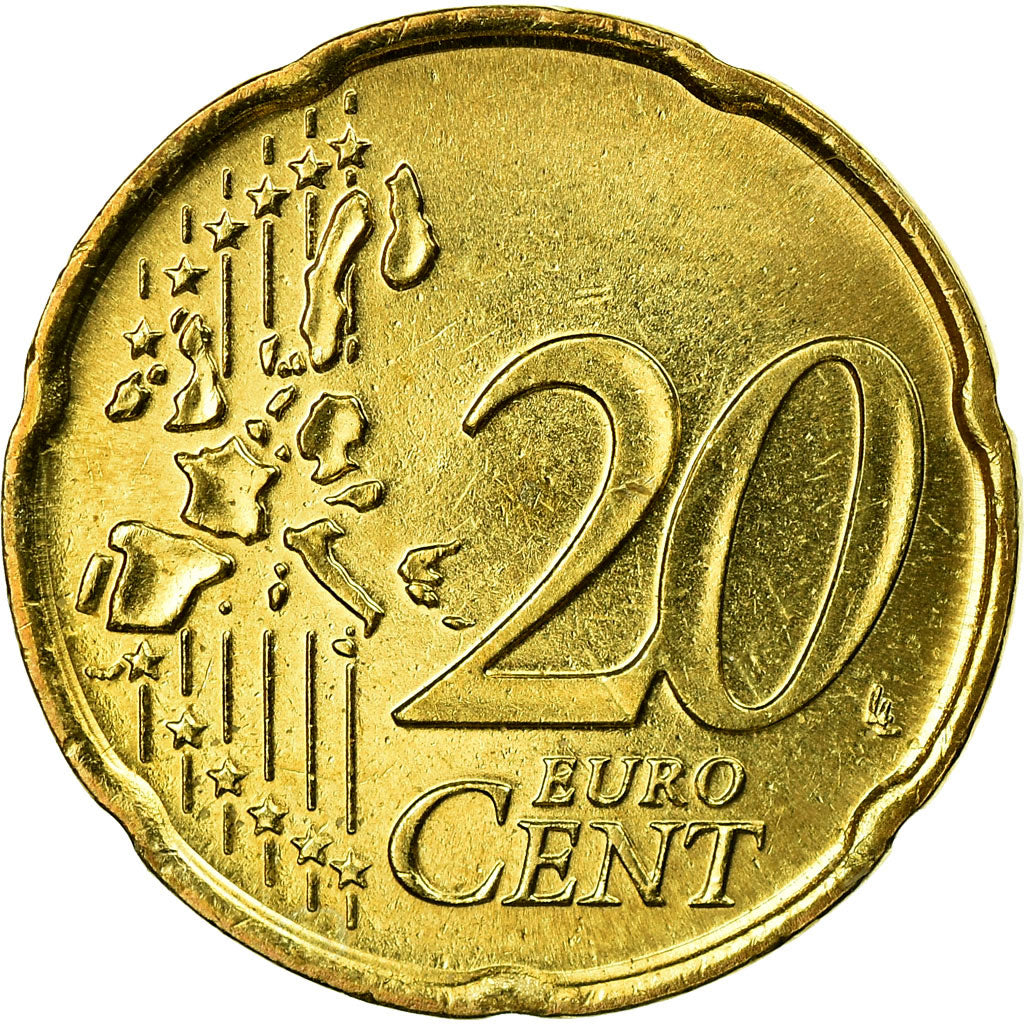San Marino, 20 Euro Cent, 2007, SPL, Ottone, KM:444