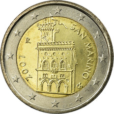 San Marino, 2 Euro, 2007, UNC-, Bi-Metallic, KM:447