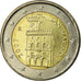 San Marino, 2 Euro, 2007, UNC-, Bi-Metallic, KM:447