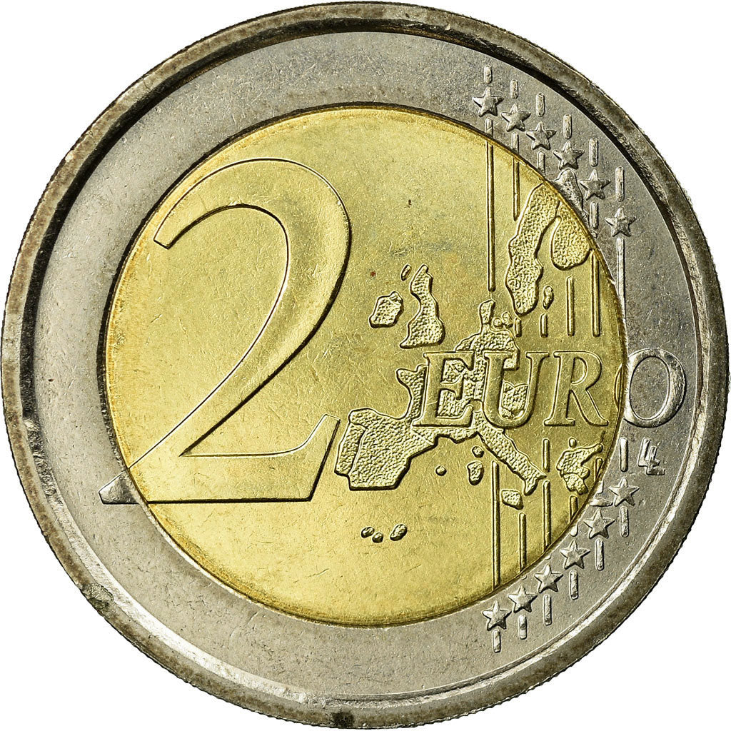 San Marino, 2 Euro, 2007, UNC-, Bi-Metallic, KM:447