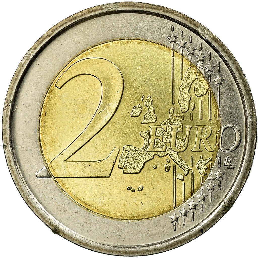 San Marino, 2 Euro, 2007, SC, Bimetálico, KM:447