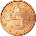 San Marino, 5 Euro Cent, 2006, SPL, Acciaio placcato rame, KM:442
