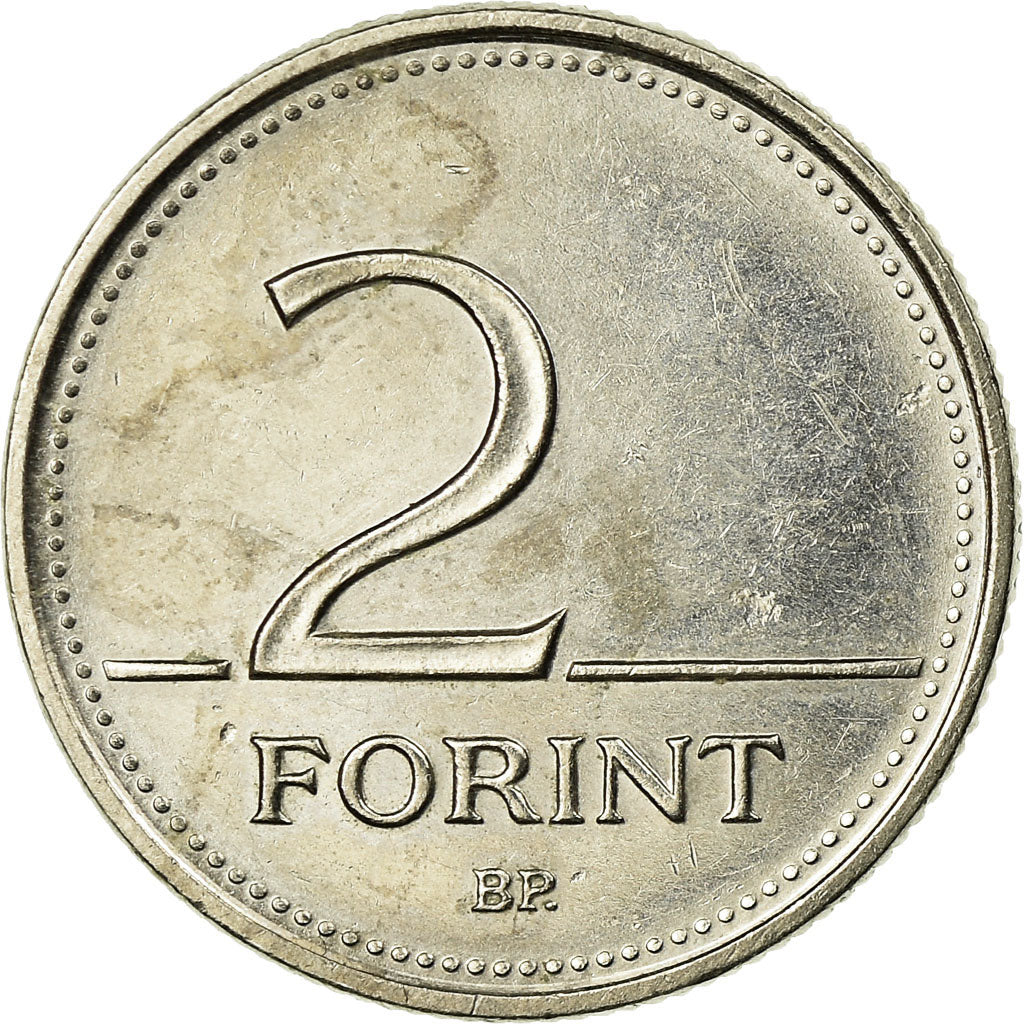 Moneta, Ungheria, 2 Forint, 2003, Budapest, BB, Rame-nichel, KM:693