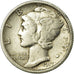 Coin, United States, Mercury Dime, Dime, 1917, U.S. Mint, Philadelphia