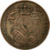 Moneta, Belgio, Leopold II, Centime, 1907, MB+, Rame, KM:34.1