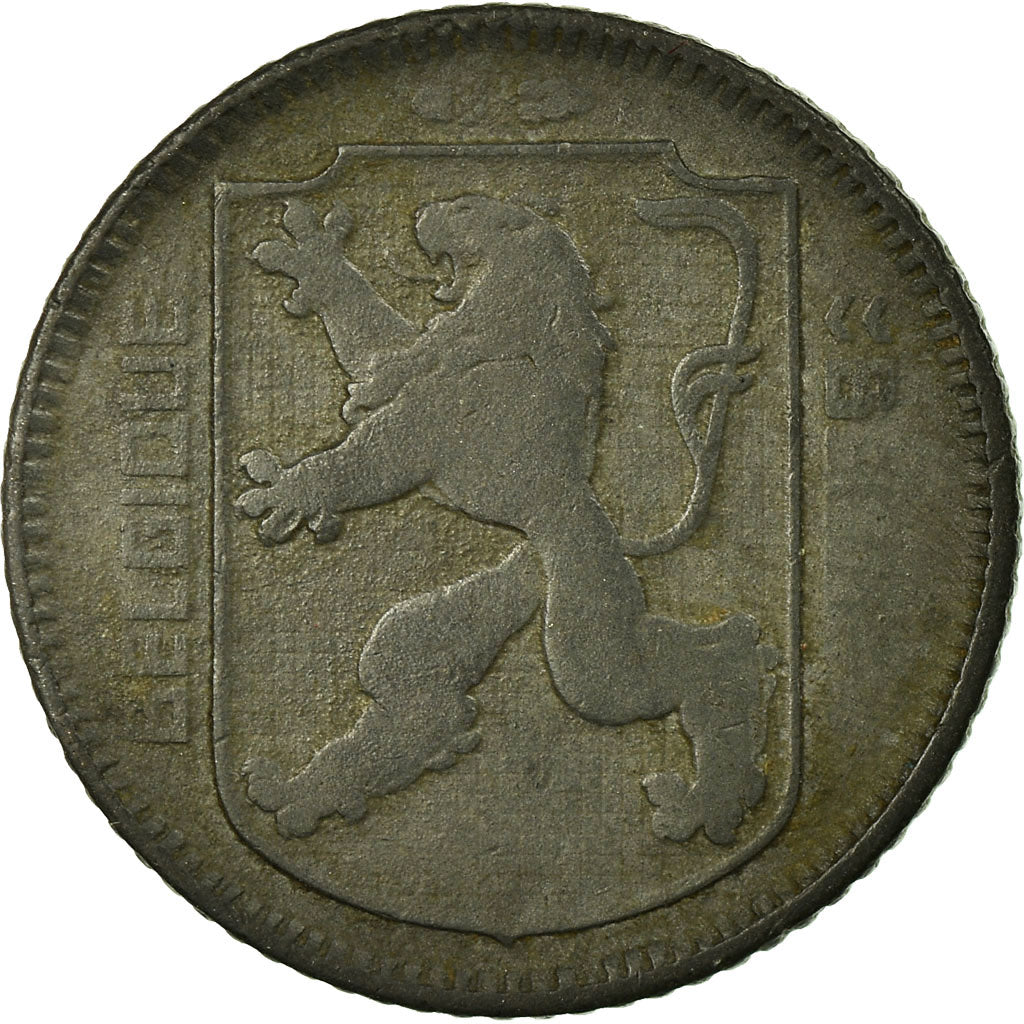 Moneda, Bélgica, Franc, 1941, BC+, Cinc, KM:127