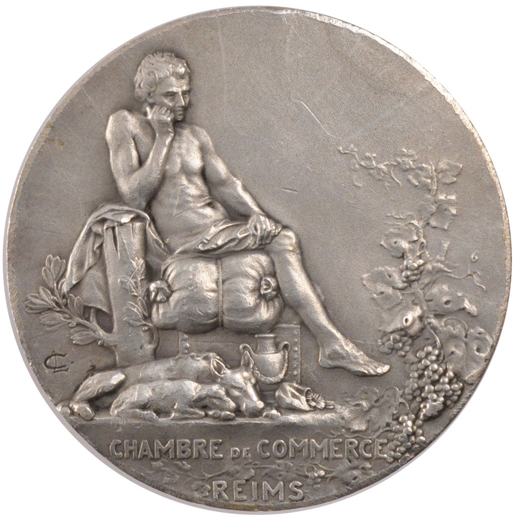 France, Chamber of Commerce, Token, AU(55-58), Silver, 24.46
