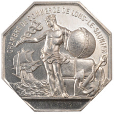 France, Chamber of Commerce, Token, MS(63), Silver, 24.56