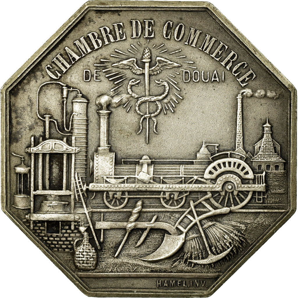 France, Token, Chamber of Commerce, AU(55-58), Silver