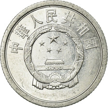 Moneta, CINA, REPUBBLICA POPOLARE, Fen, 1973, BB, Alluminio, KM:1