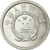 Monnaie, CHINA, PEOPLE'S REPUBLIC, Fen, 1973, TTB, Aluminium, KM:1