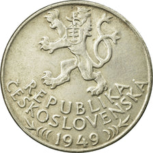 Moneta, Cecoslovacchia, 100 Korun, 1949, BB, Argento, KM:29