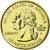 Coin, United States, Virginia, Quarter, 2000, golden, AU(55-58), Copper-nickel