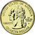 Moneta, Stati Uniti, Mississippi, Quarter, 2002, golden, SPL-, Rame-nichel