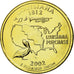 Coin, United States, Louisiana, Quarter, 2002, golden, AU(55-58), Copper-nickel