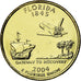 Coin, United States, Florida, Quarter, 2004, golden, AU(55-58), Copper-nickel