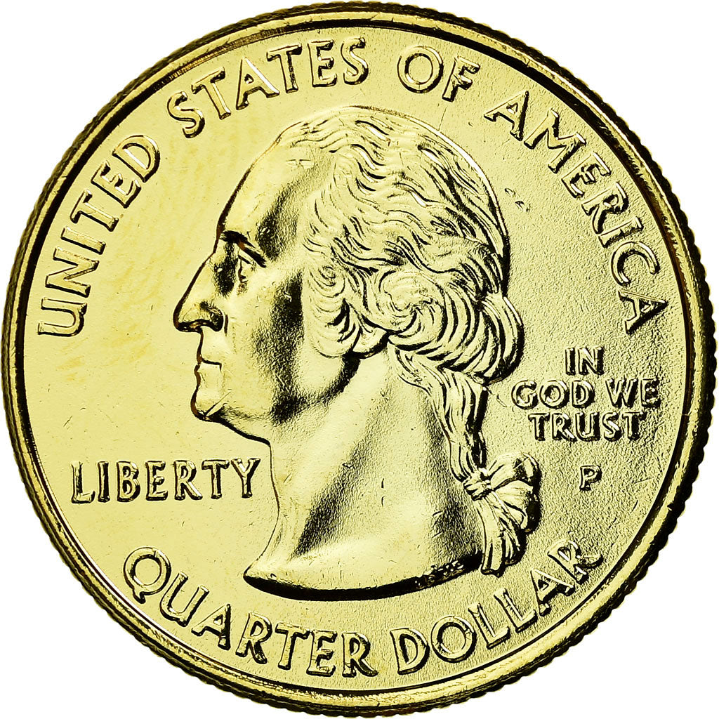 Moneta, Stati Uniti, Oregon, Quarter, 2005, golden, SPL-, Rame-nichel