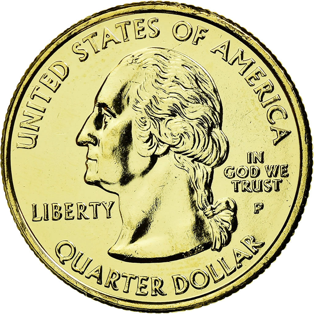 Moneta, Stati Uniti, Minnesota, Quarter, 2005, golden, SPL-, Rame-nichel