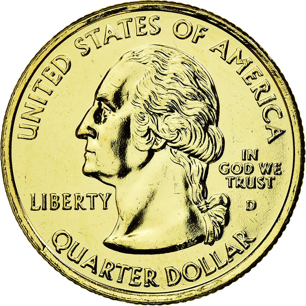 Monnaie, États-Unis, North Dakota, Quarter, 2006, golden, SUP, Copper-nickel