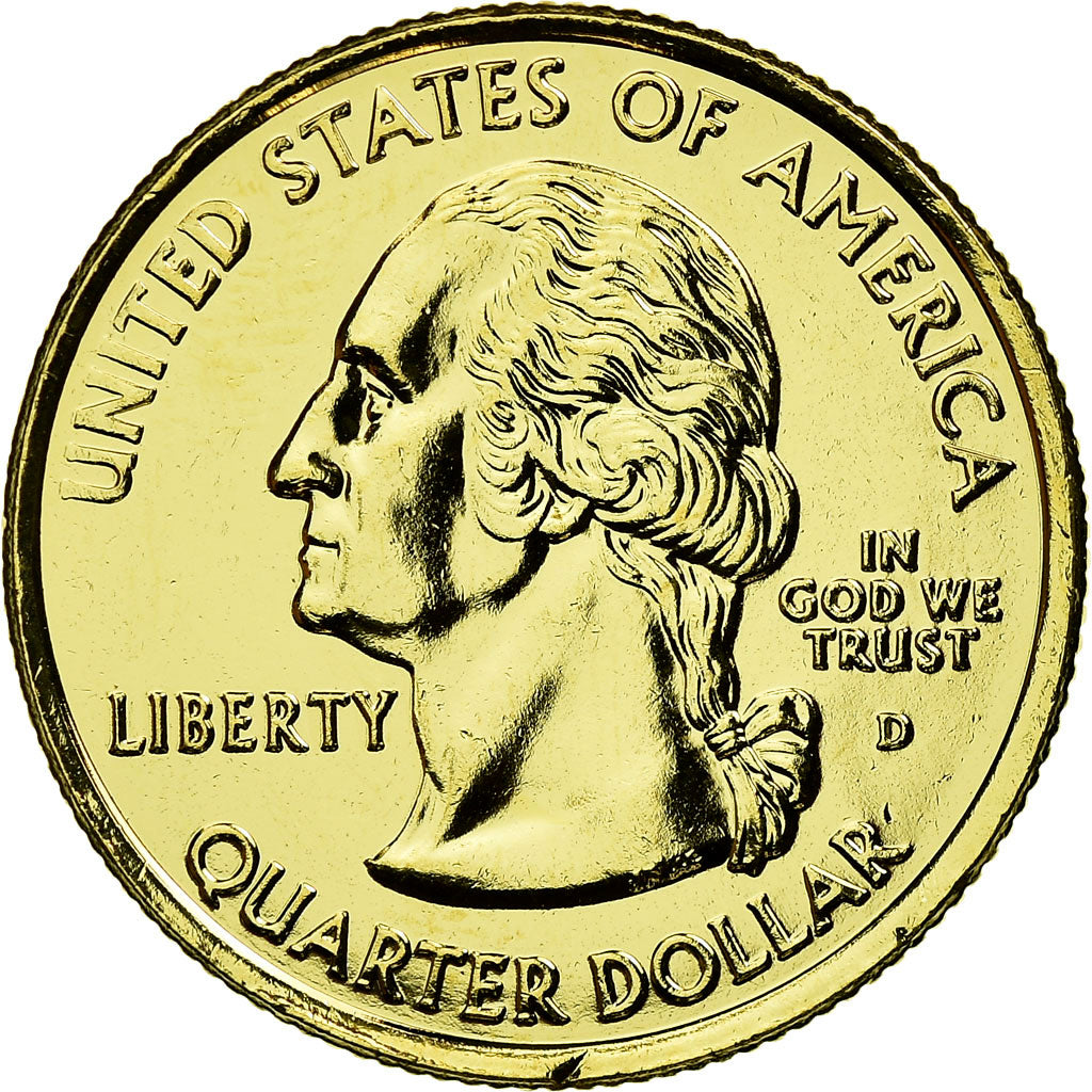 Münze, Vereinigte Staaten, Colorado, Quarter, 2006, golden, VZ, Copper-nickel