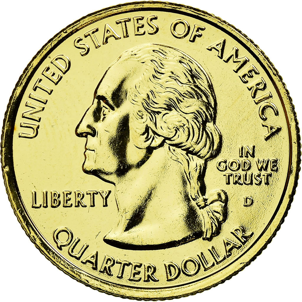 Coin, United States, Montana, Quarter, 2007, golden, AU(55-58), Copper-nickel