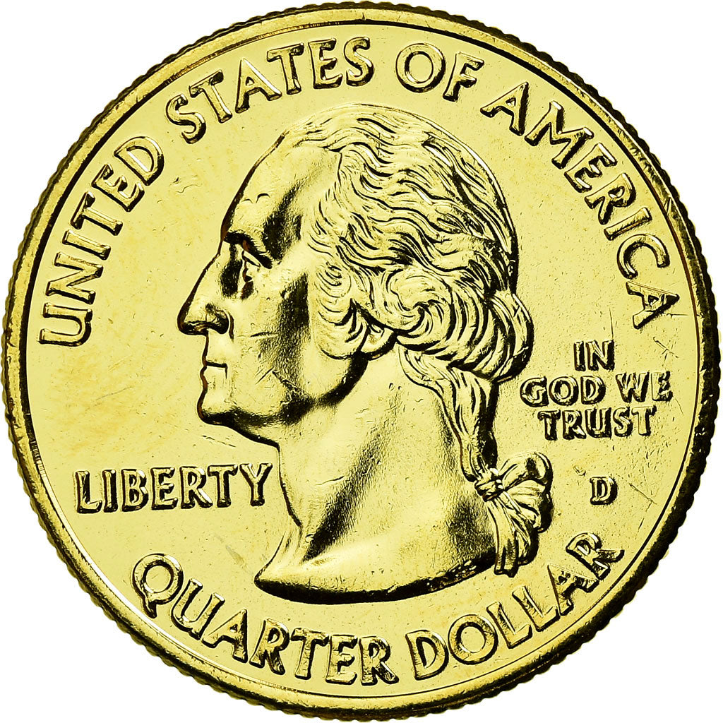 Monnaie, États-Unis, American Samoa, Quarter, 2009, golden, SUP, Copper-nickel