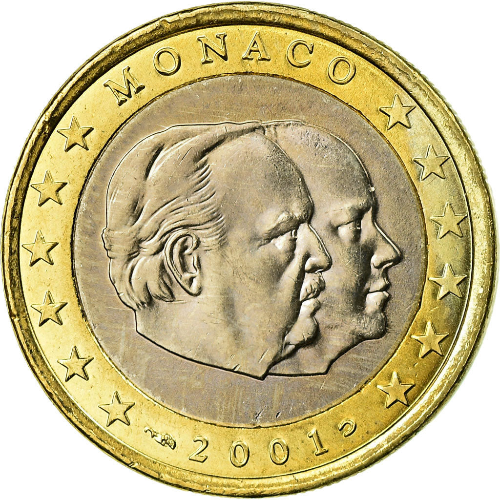 Monaco, Euro, 2001, SPL, Bi-metallico, KM:173