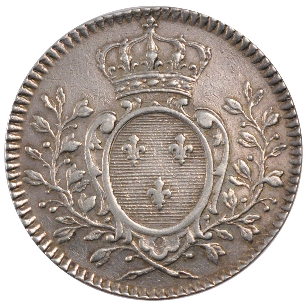 France, Chamber of Commerce, Token, 1738, AU(50-53), Silver, 7.24