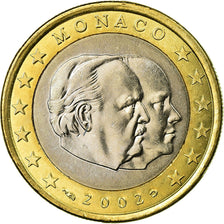 Monaco, Euro, 2002, UNZ, Bi-Metallic, KM:173
