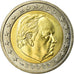 Monaco, 2 Euro, 2002, MS(63), Bi-Metallic, KM:174