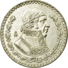 Coin, Mexico, Peso, 1961, Mexico City, EF(40-45), Silver, KM:459