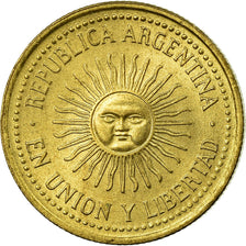 Coin, Argentina, 5 Centavos, 1992, EF(40-45), Aluminum-Bronze, KM:109