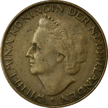 Coin, Netherlands, Juliana, 5 Cents, 1948, EF(40-45), Bronze, KM:181